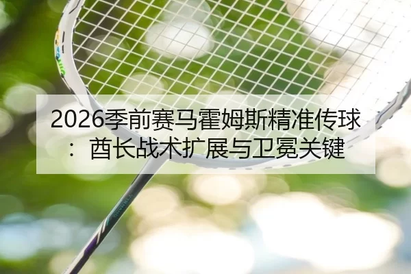 2026季前赛马霍姆斯精准传球：酋长战术扩展与卫冕关键